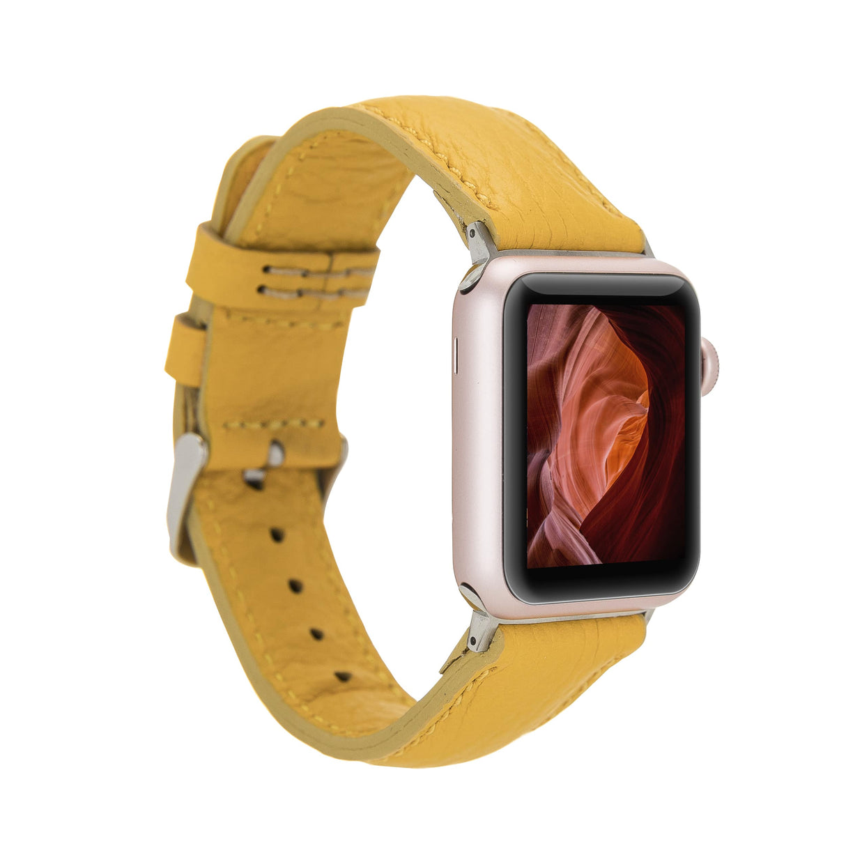 Active Pebbled Leather Apple Watch Band