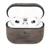 Leather AirPods 3 Fully Wrapped Shockproof Case