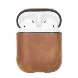 Leather AirPods 1/2 Fully Wrapped Shockproof Case