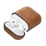 Leather AirPods 1/2 Fully Wrapped Shockproof Case