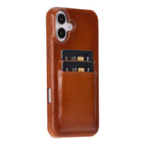 iPhone 16 Plus Leather Snap-On Wallet case