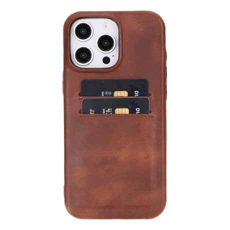 iPhone 16 Pro Max Leather Snap-on wallet case