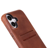 iPhone 16 Plus Leather Snap-On Wallet case