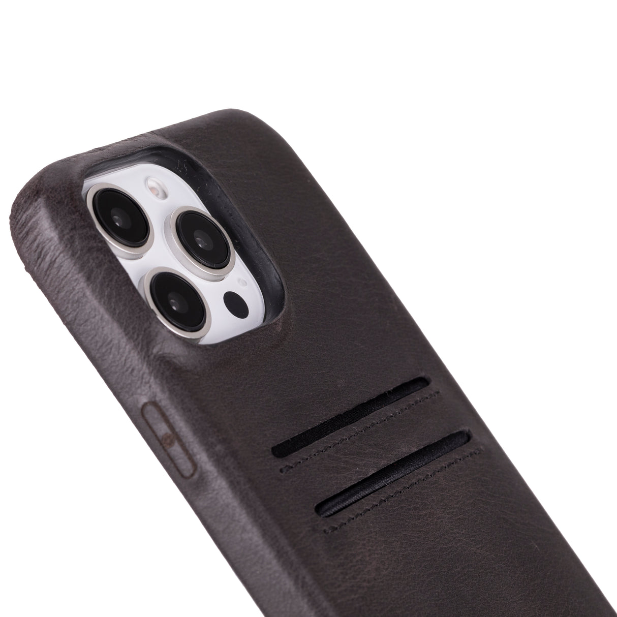 iPhone 16 Pro Leather Snap-on wallet case