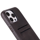 iPhone 16 Pro Leather Snap-on wallet case