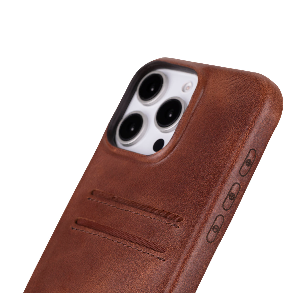 iPhone 16 Pro Leather Snap-on wallet case