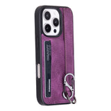 iPhone 16 Pro Snap-on Leather Grip Case