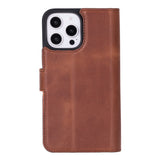 iPhone 16 Pro Max Dual Leather Wallet Case