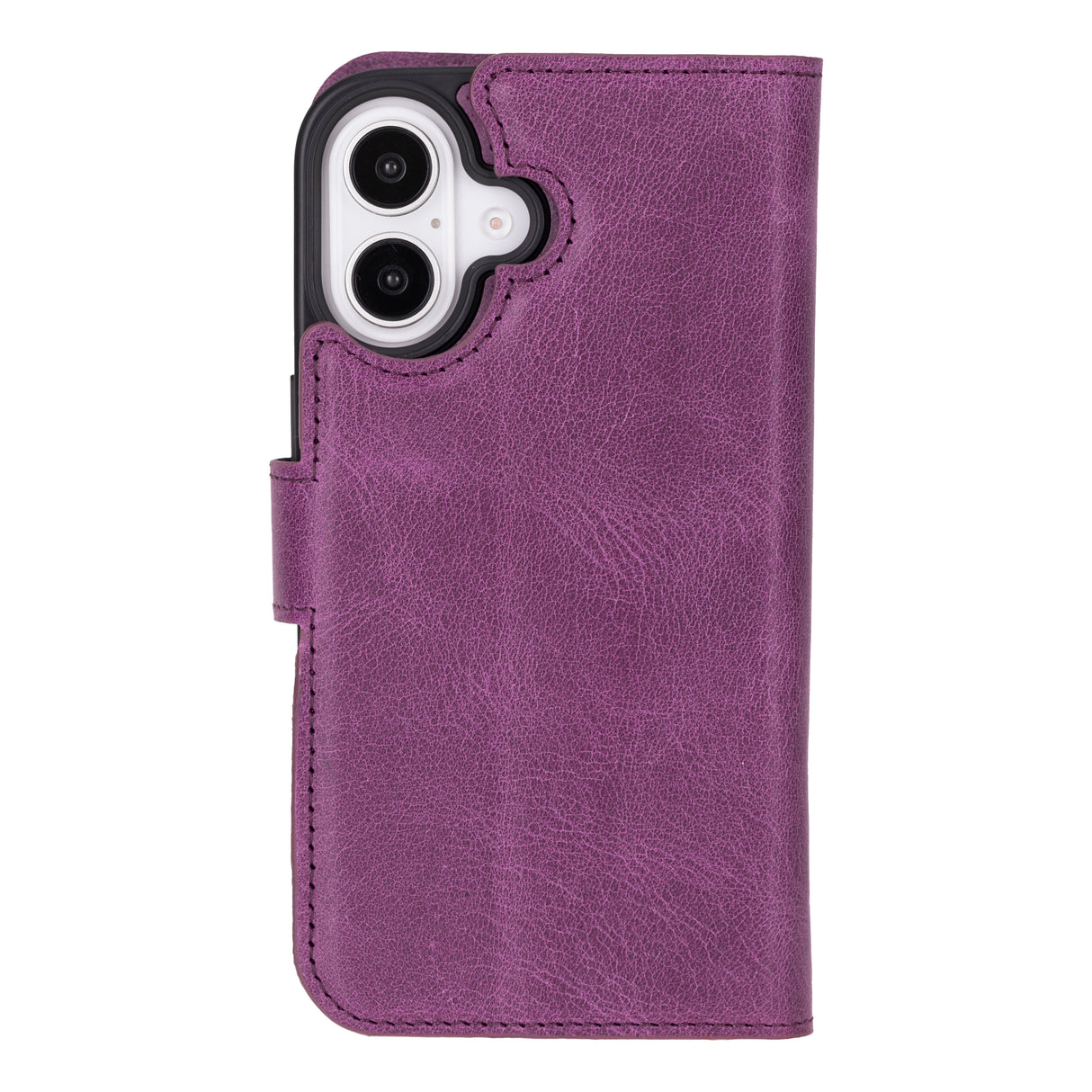 iPhone 16 Leather Wallet Case