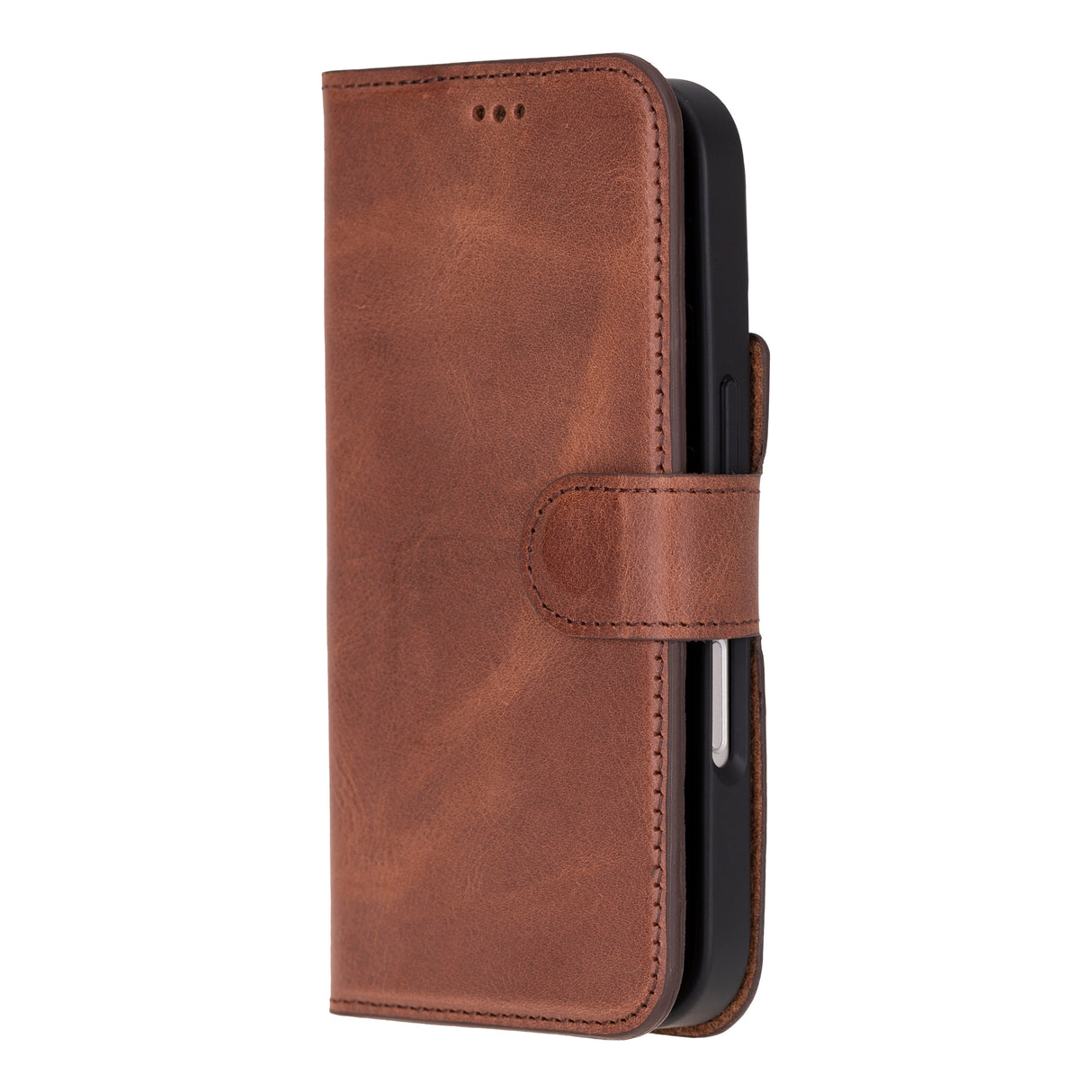 iPhone 16 Leather Wallet Case