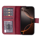 iPhone 16 Pro Leather Wallet Case