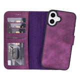 iPhone 16 Plus Leather Wallet Case