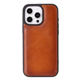 iPhone 16 Pro Max Leather Snap-on Flex Flat