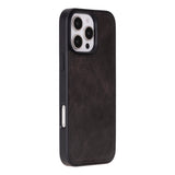 iPhone 16 Pro Max Leather Wallet Case