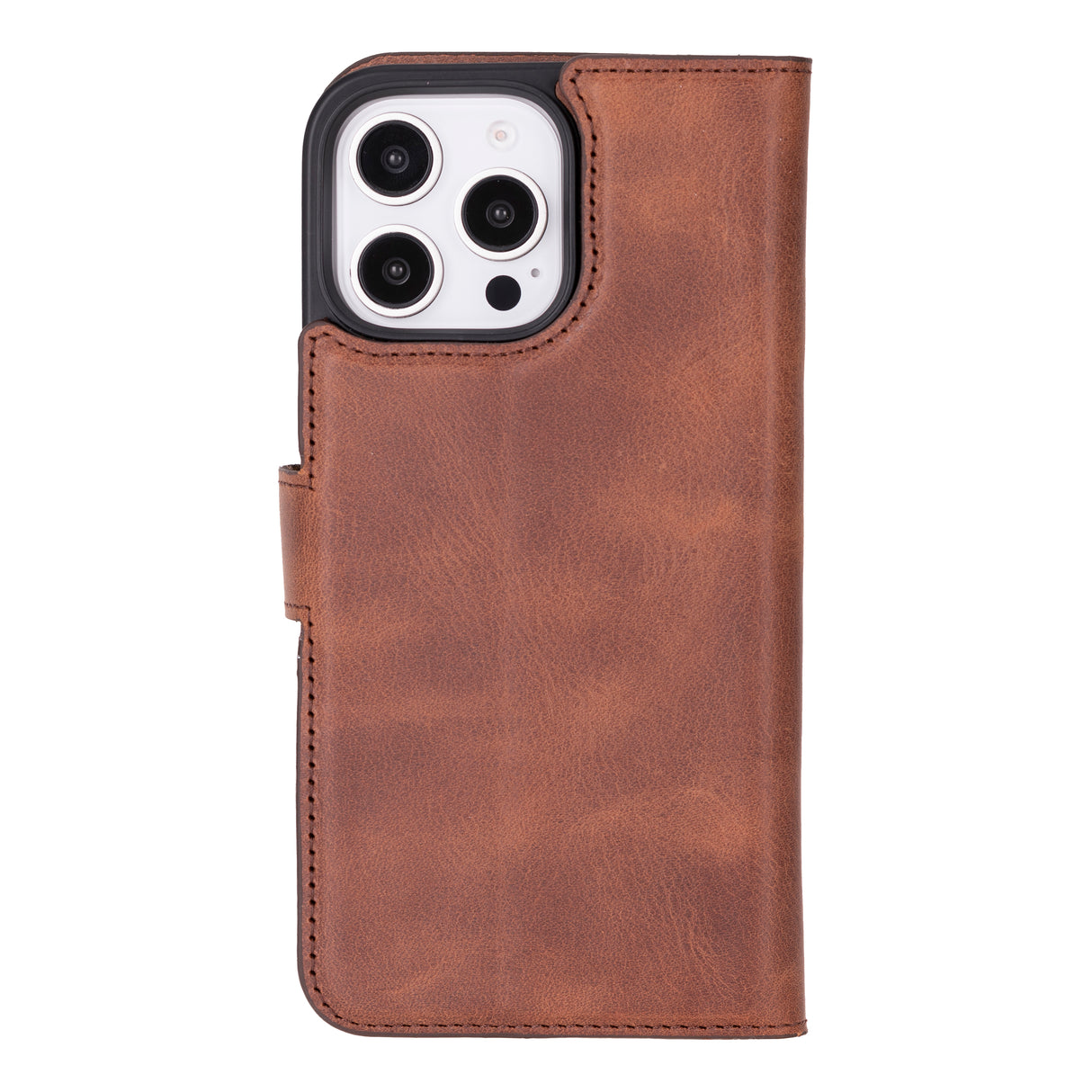 iPhone 16 Pro Max Leather Wallet Case