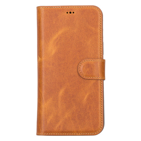 iPhone 14 Plus Leather Wallet Case