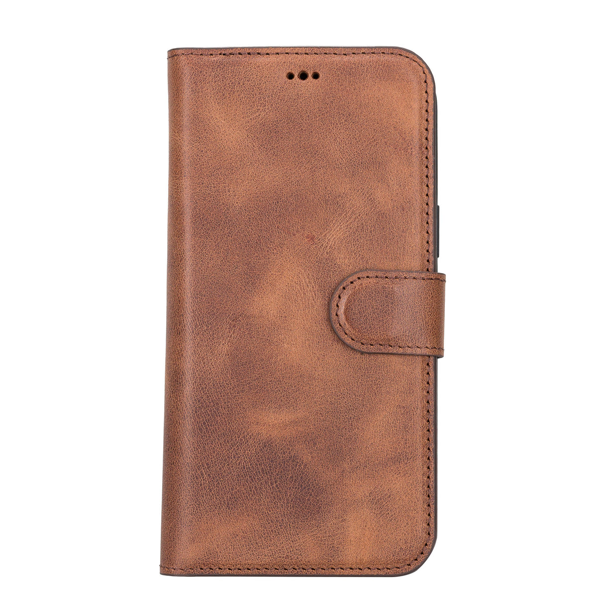 iPhone 14 Plus Leather Wallet Case