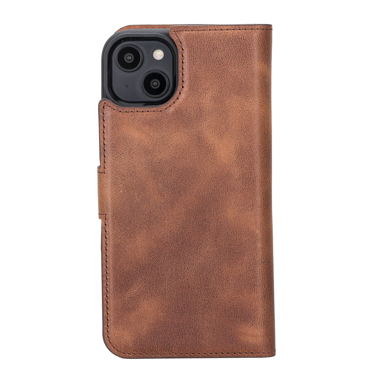 iPhone 14 Plus Leather Wallet Case