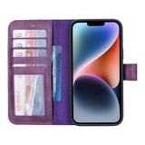 iPhone 14 Plus Leather Wallet Case