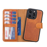 iPhone 14 Pro Leather Wallet Case