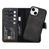 iPhone 16 Leather Wallet Case