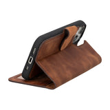 iPhone 16 Leather Wallet Case