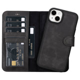 iPhone 15 Plus Leather Wallet Case