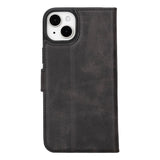 iPhone 15 Plus Leather Wallet Case