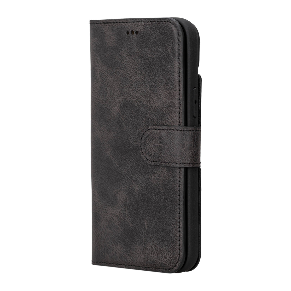 iPhone 15 Plus Leather Wallet Case