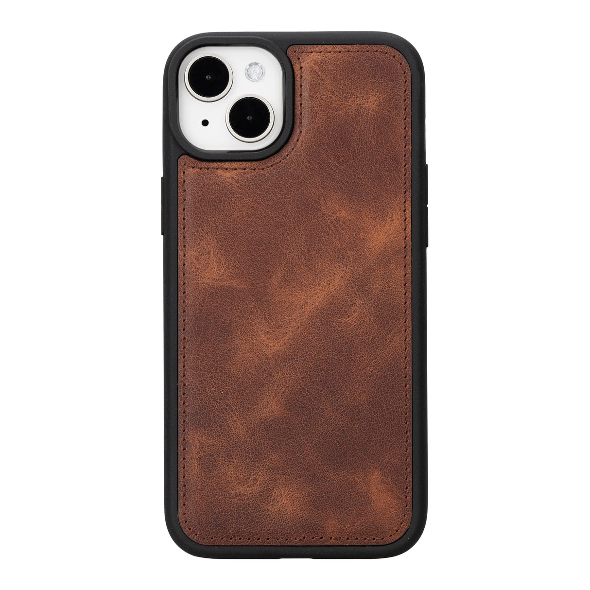 iPhone 15 Plus Leather Wallet Case