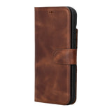 iPhone 15 Plus Leather Wallet Case