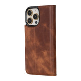 iPhone 16 Pro Max Leather Wallet Case