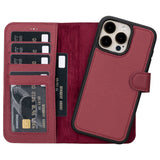 iPhone 16 Pro Max Leather Wallet Case