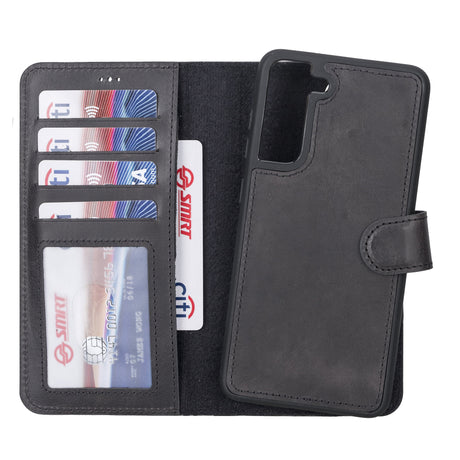 Samsung Galaxy S20 FE Magnetic Detachable Leather Wallet Case