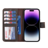 iPhone 14 Pro Leather Wallet Case