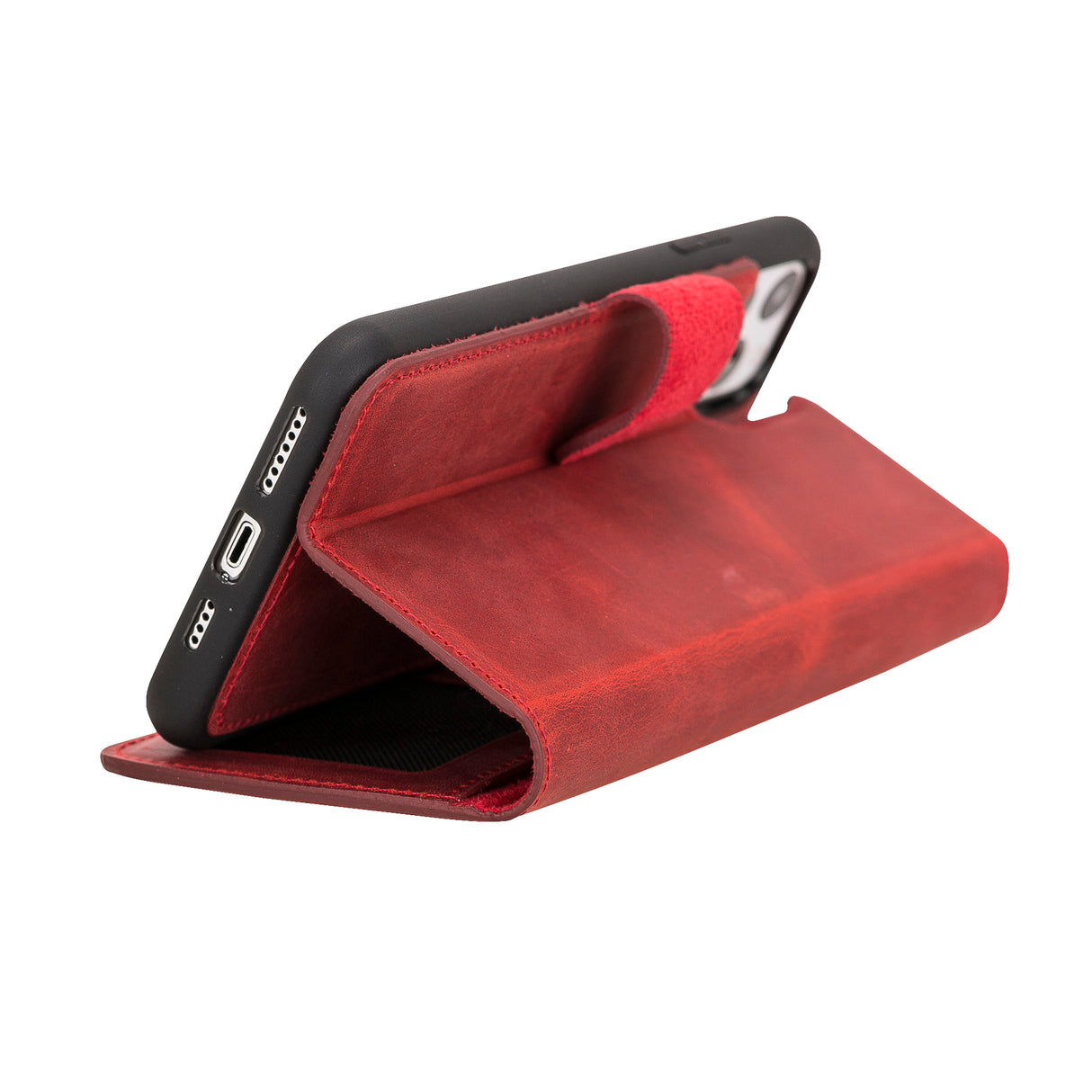 iPhone 11 Pro Max Leather Wallet Case