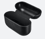 Mandarin1-2AirPods 1/2 Leather Protective Case Cover with Hook Mandarin black 4
