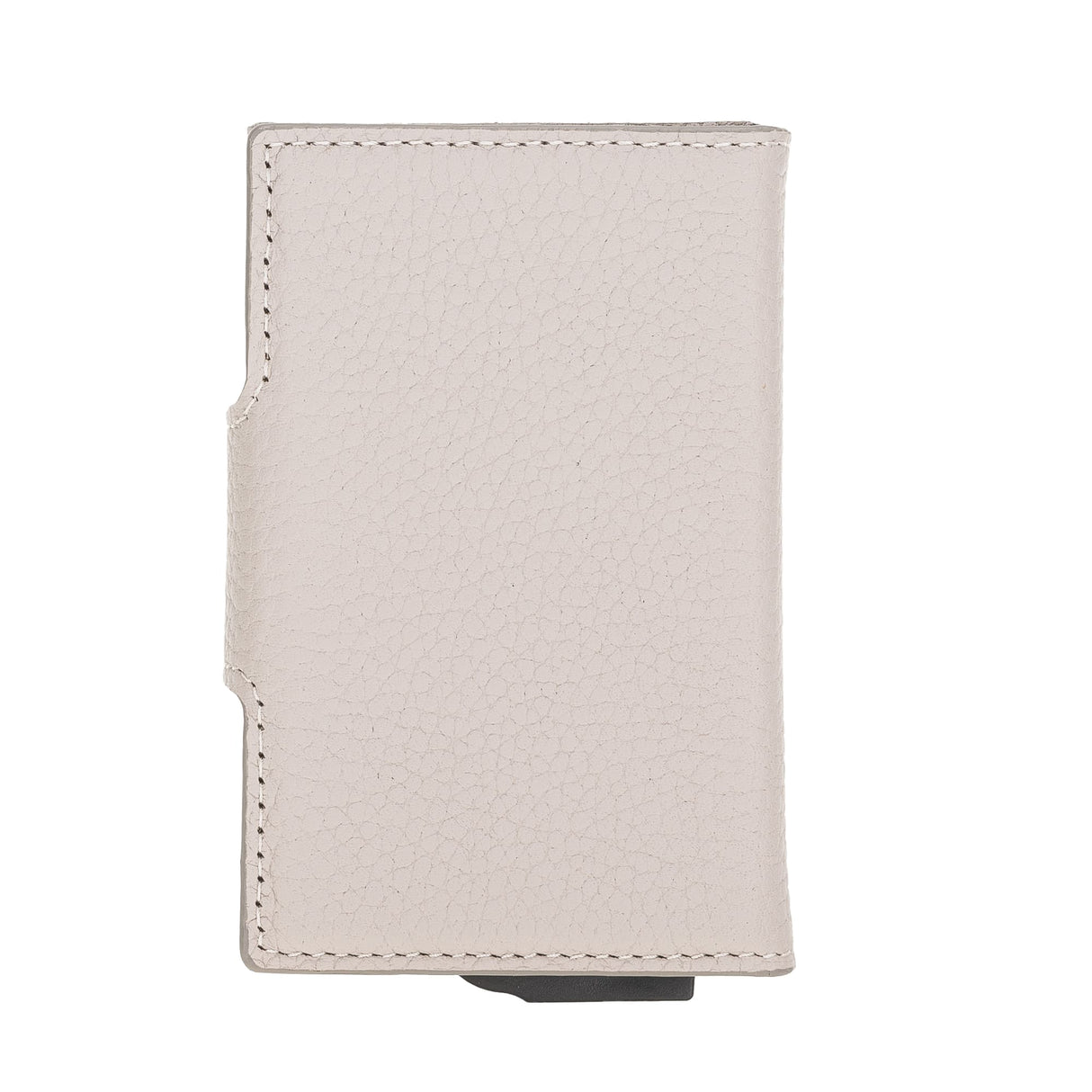 Premium RFID Blocking Leather Card Holder with Pop-Up Feature