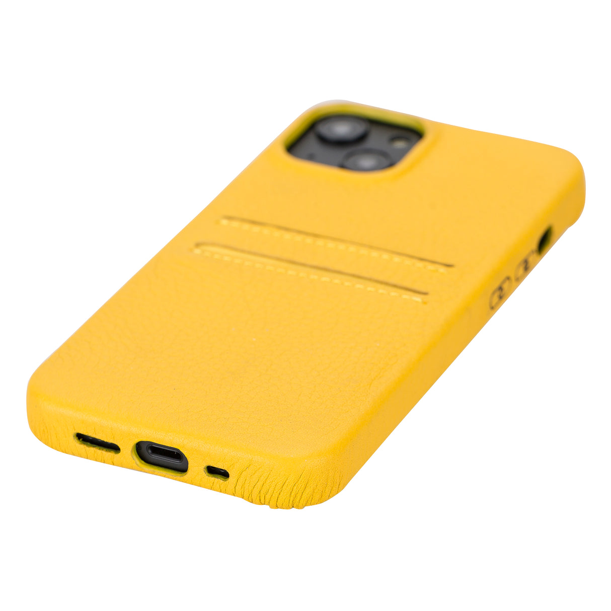 iPhone 15 Snap-on Leather Wallet Case