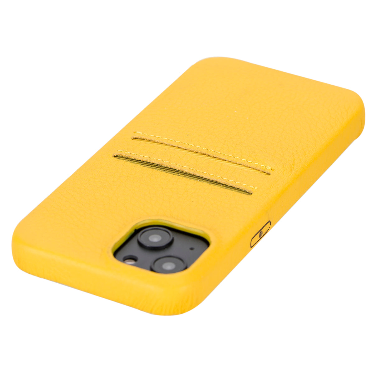 iPhone 15 Snap-on Leather Wallet Case