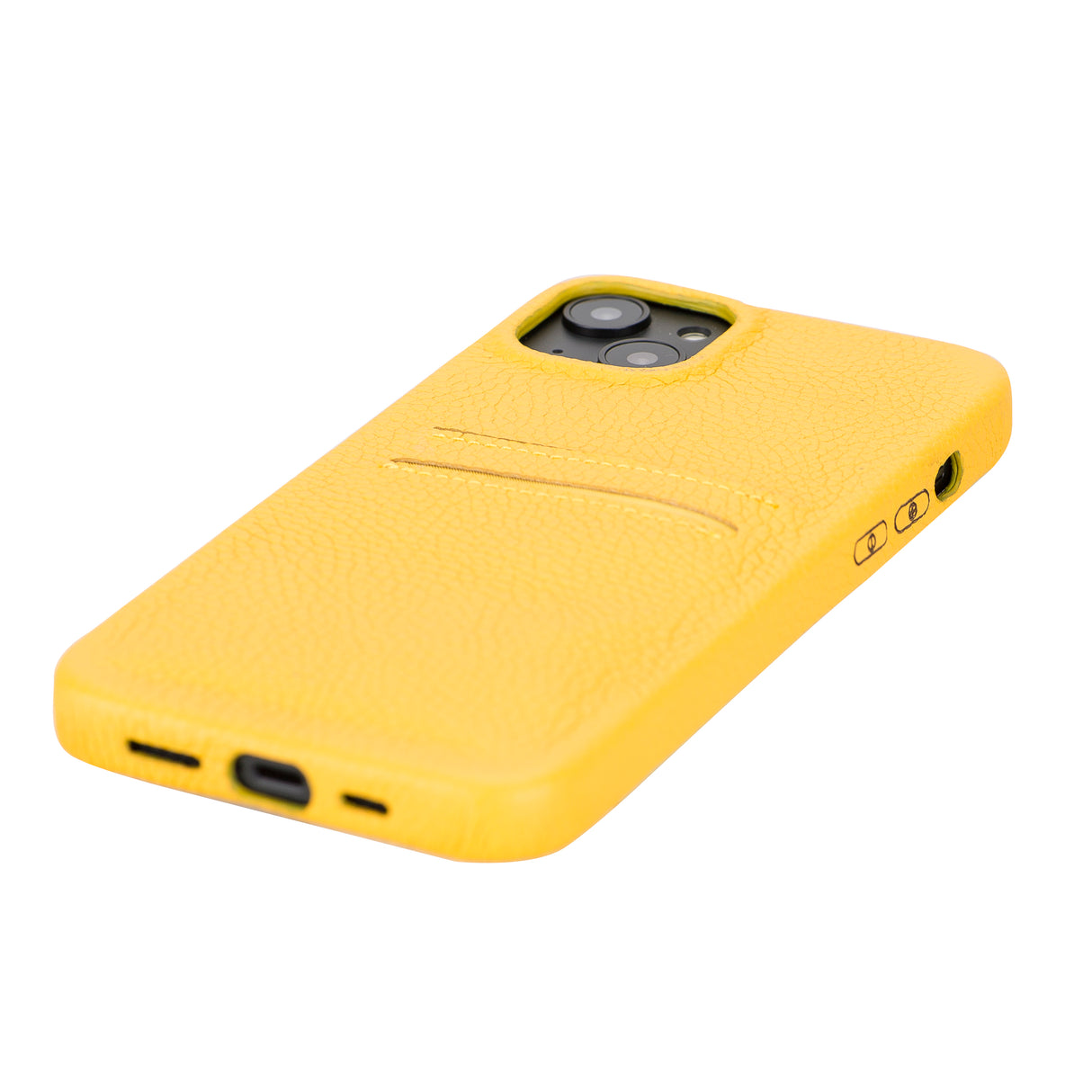 iPhone 15 Plus Leather Snap-On Wallet Phone case