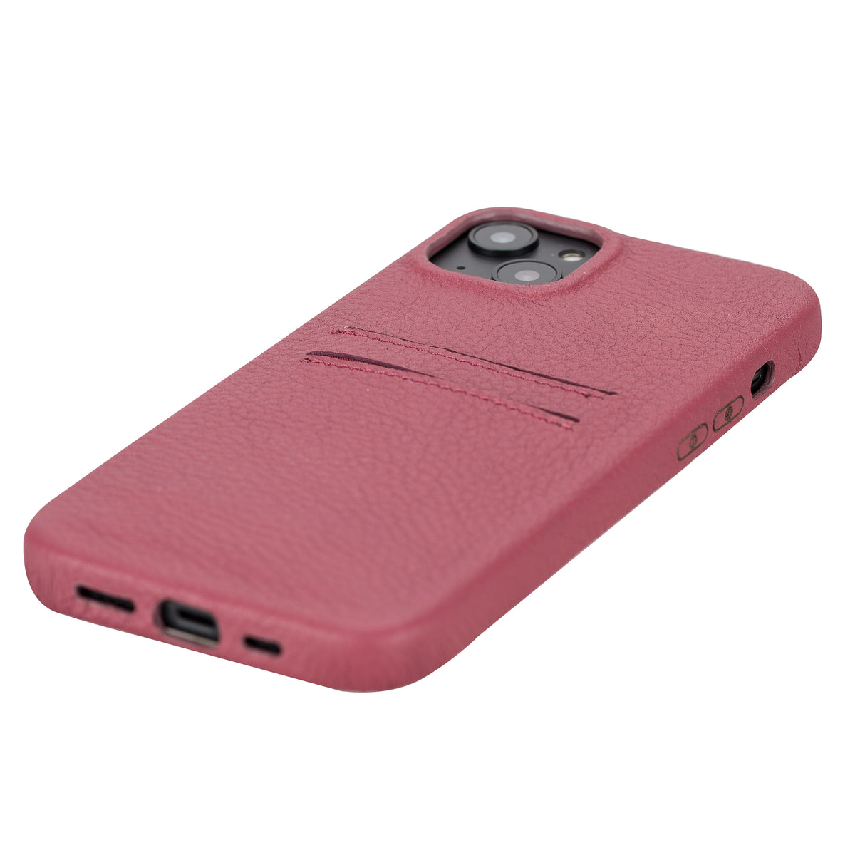 iPhone 15 Plus Leather Snap-On Wallet Phone case