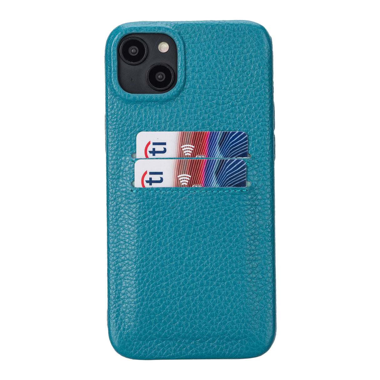 iPhone 15 Plus Leather Snap-On Wallet Phone case