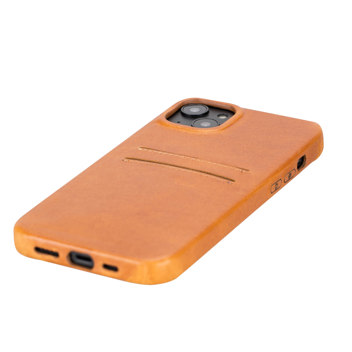 iPhone 15 Plus Leather Snap-On Wallet Phone case