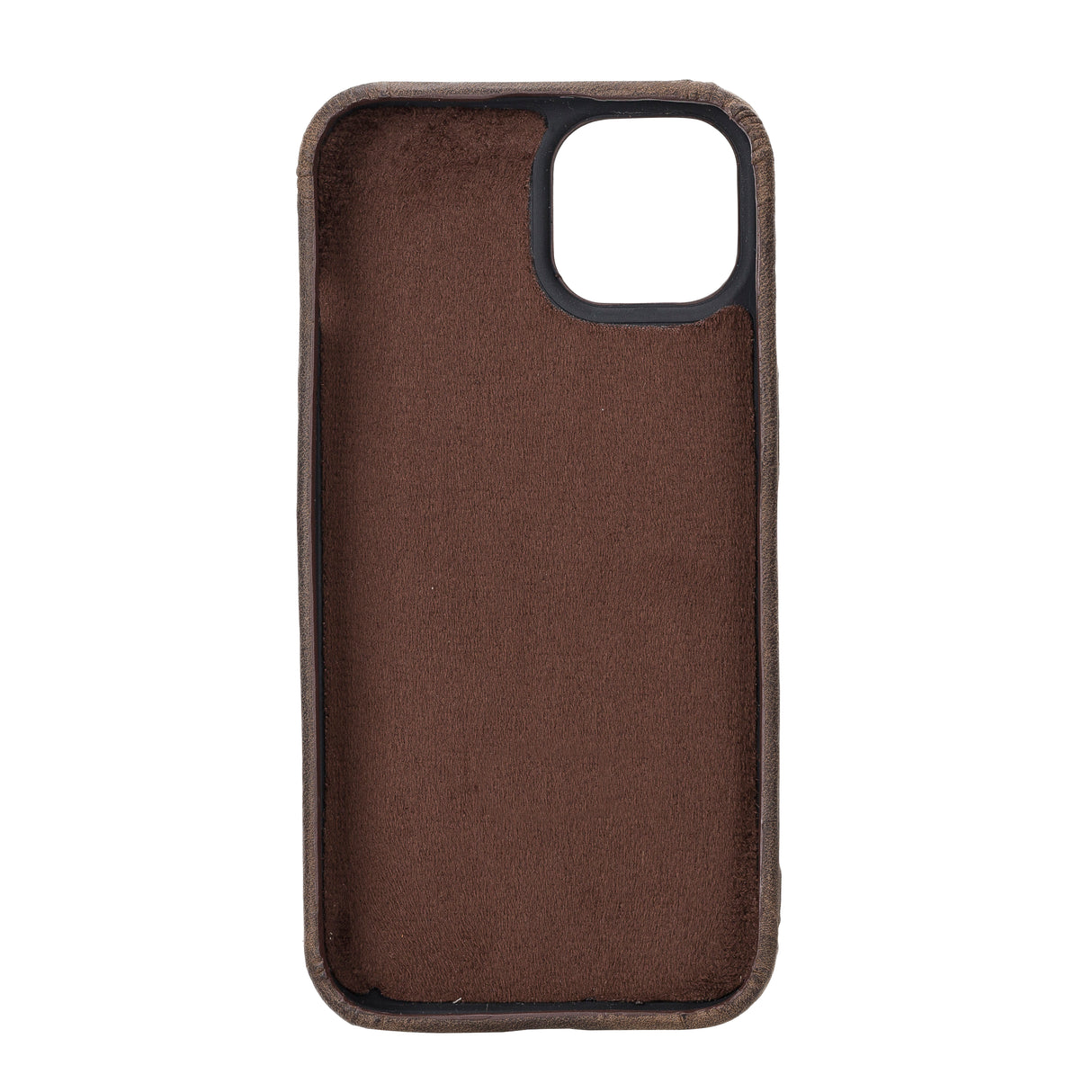 iPhone 15 Snap-on Leather Wallet Case
