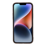 iPhone 15 Plus Leather Snap-On Wallet Phone case