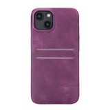 iPhone 15 Snap-on Leather Wallet Case