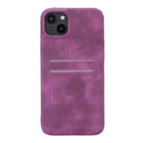 iPhone 15 Plus Leather Snap-On Wallet Phone case