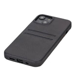 iPhone 14 Snap-on Leather Wallet Case