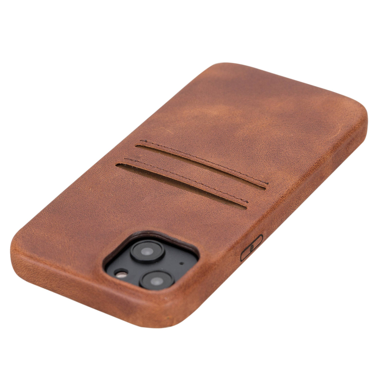 iPhone 14 Snap-on Leather Wallet Case